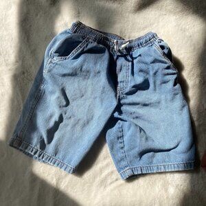 Zara boys jean skater shorts
